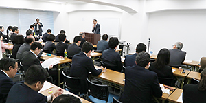 各産業の状況を共有しあった意思統一集会