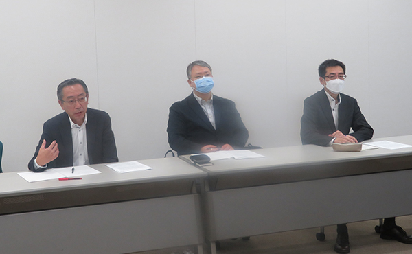 金融庁へ要請する全国金融共闘